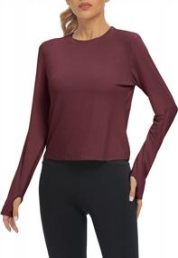 img 3 attached to Get Fit In Style With Bestisun Women'S Long Sleeve Open Back Athletic Wear For Yoga And Workout At The Gym