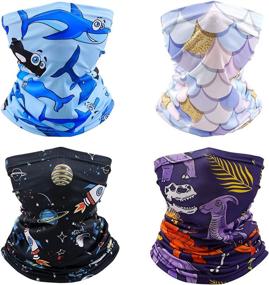 img 4 attached to Protective Reusable Washable Balaclava Mascarillas Girls' Accessories ~ Cold Weather