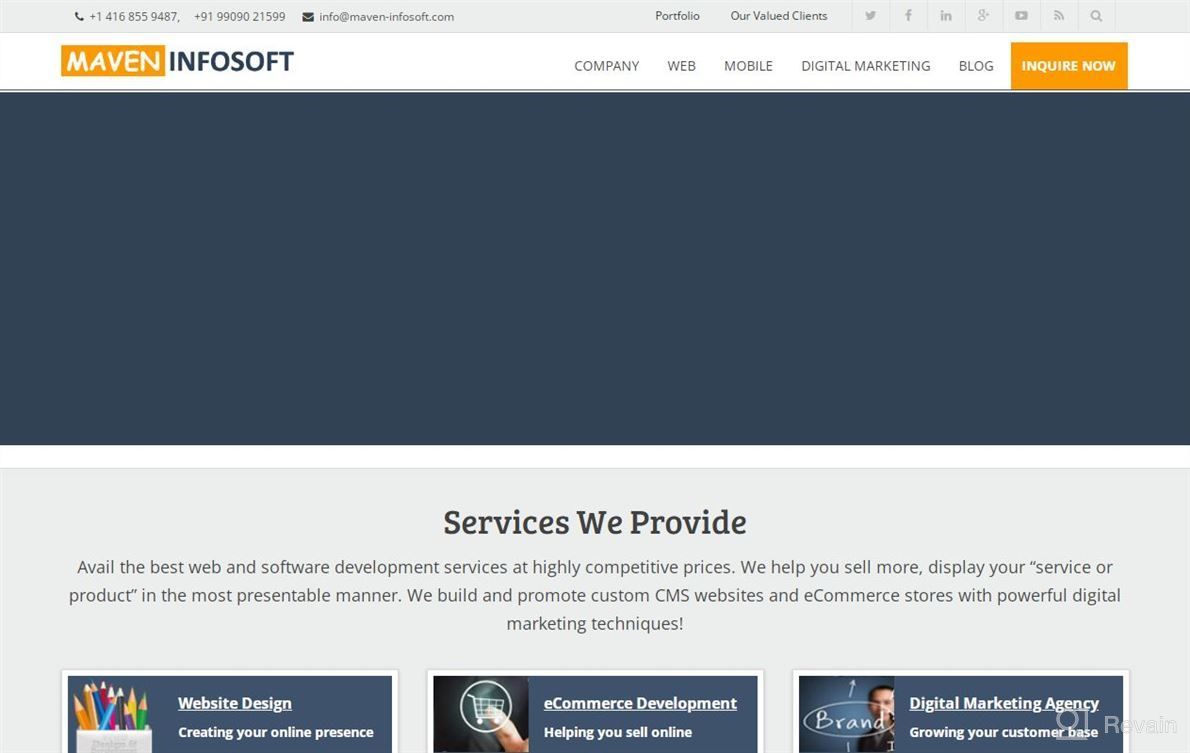 img 1 attached to Maven Infosoft Pvt Ltd review by Todd Cowdrey