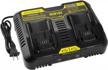 dewalt 20-volt max jobsite charger dcb102bp replacement - compatible with dcb205-2 & dcb204-2 batteries logo