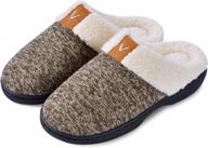 stay snug and stylish with women's cozy memory foam slippers - anti-skid soles for indoor and outdoor wear логотип