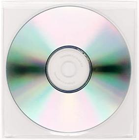 img 1 attached to Организуйте свою коллекцию CD/DVD с помощью прозрачных пластиковых карманов Peel &amp; Stick — свободная посадка — 12 шт. в упаковке — StoreSMART STB776S-12