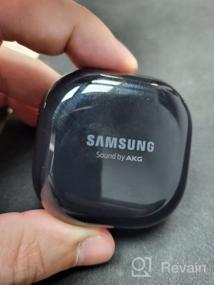 img 7 attached to Renewed Samsung Galaxy Buds Live True Wireless Earbuds in Mystic Black