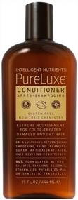 img 4 attached to Кондиционер PureLuxe 15 унций от Intelligent Nutrients для восстановления сухих и поврежденных волос