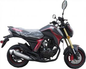 img 1 attached to Black And Red Lifan X-PRO KP Mini 150 Gas Motorcycle: A Stylish And Powerful Street Bike For Adults