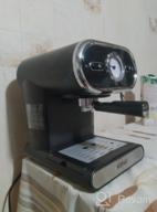 img 1 attached to Rozhkovy coffee maker Kitfort KT-702, black review by Anastazja Chodzkiewi ᠌