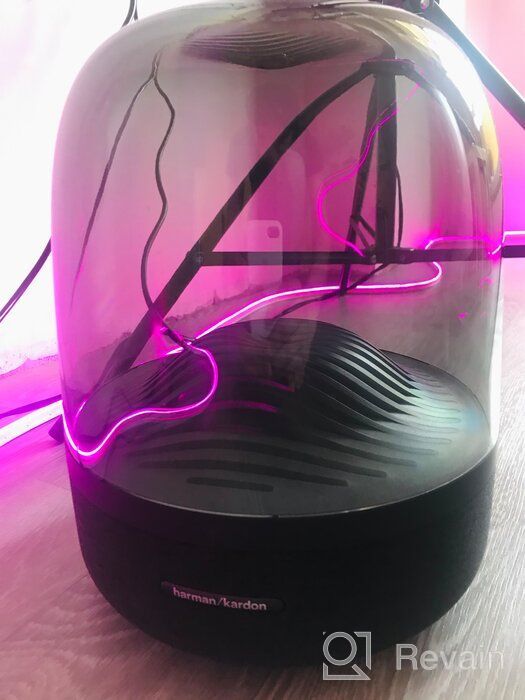 img 1 attached to Renewed Harman Kardon Aura Studio 3: 🔊 Premium Wireless Speaker with Ambient Lighting for Enhanced Design review by Vinay Verma ᠌