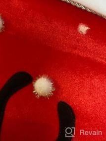 img 5 attached to Персонализированные рождественские чулки - дизайн снеговика | Большой размер Dibsies