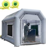 Sewinfla Professional Inflatable Paint Booth 20x13x8.5Ft with 2