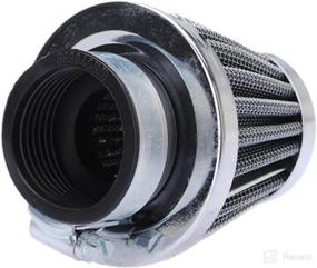 img 4 attached to 🌬️ ESUPPORT 46mm Mini Cone Cold Air Intake Filter Turbo Vent - The Perfect Solution for Clean and Fresh Air in Your Car or Motorcycle