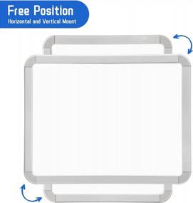img 1 attached to Mini Dry Erase Board For Students & Home Use: VUSIGN Small Whiteboard - 8.5 X 11 Inches
