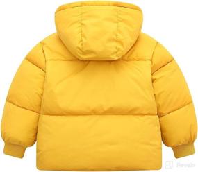 img 3 attached to Coat Toddler Hooded Fleece Jacket Apparel & Accessories Baby Boys