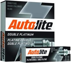 img 1 attached to Upgrade Your Vehicle's Performance with Autolite APP5325 Double Platinum Spark Plugs (4 Pack)