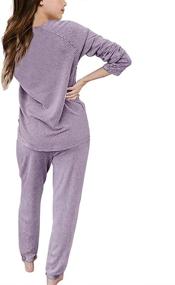 img 3 attached to Apbondy Sweatsuit Sweatpants Loungewear Tracksuit Girls' Clothing ~ Active