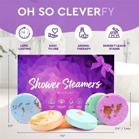 img 3 attached to Ultimate Relaxation: Cleverfy Shower Bombs for Aromatherapy Essential Bliss