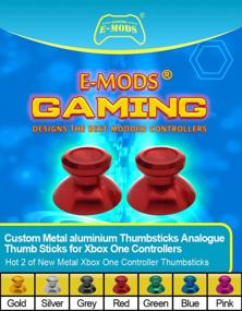 img 3 attached to E-MODS GAMING Metal Magnetic Thumbstick Base with Joysticks and Grip Holder Replacement for Xbox One Elite, Xbox One Controllers, Xbox One S Controller, and PS4 Controller