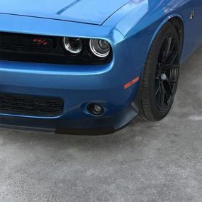img 2 attached to Upgrade Your Dodge Challenger With Keptrim Bumper Lip Splitter Protector Cover - Specifically For Scat Pack R/T GT SRT Models (2015-2021)