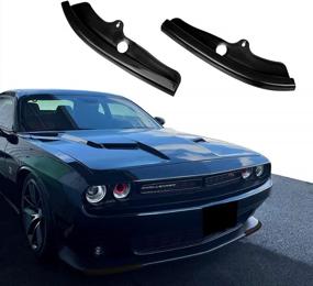 img 4 attached to Upgrade Your Dodge Challenger With Keptrim Bumper Lip Splitter Protector Cover - Specifically For Scat Pack R/T GT SRT Models (2015-2021)