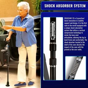 img 2 attached to ErgoActives' Ergocane 2G: The Ultimate Ergonomic And Shock Absorbing Walking Cane - As Seen On TV!