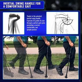 img 3 attached to ErgoActives' Ergocane 2G: The Ultimate Ergonomic And Shock Absorbing Walking Cane - As Seen On TV!