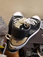 img 1 attached to Converse Unisex Black Size Women Men's Shoes in Fashion Sneakers review by Tim Clark