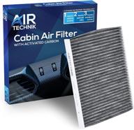 🚙 airtechnik cf11670 activated carbon cabin air filter for ford ecosport 2018-2022 and fiesta 2011-2019 logo