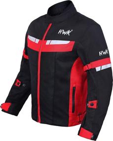 img 3 attached to Motorcycle Jacket Motorbike Armored Breathable Motorcycle & Powersports via Protective Gear