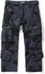 mesinsefra cargo pants adjustable pocket boys' clothing ~ pants logo