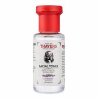 thayers lavender witch hazel facial toner with aloe vera - alcohol-free formula - 3 fl oz - trial size logo