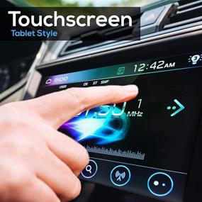 img 3 attached to 🚗 Pyle PLDN83BT: Double Din DVD Car Stereo with Bluetooth, Touch Screen, USB/SD, MP3, CD Player, AM FM Radio, Steering Wheel Control, Hands-Free Call, Camera/Speaker Input