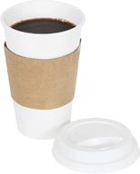 2dayship white coffee sleeves ounces household supplies логотип