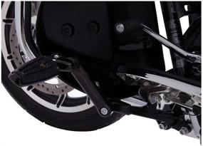 img 3 attached to 🏍️ Ciro 60120 Black Floorboard Highway Peg Mount for 2009-2016 FLH Touring Models