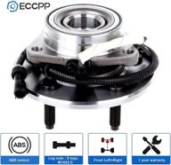 🔧 eccpp 515029 front wheel hub and bearing assembly for ford f-150 ford f-150 heritage 2000-2004 - 5 lug 4x4 4wd with abs - 3 bolt flange - 1 piece логотип