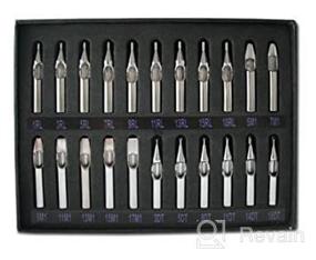 img 1 attached to High-Quality 22Pcs Tattoo Stainless Steel OTW TK 2 1 Set - Durable and Versatile