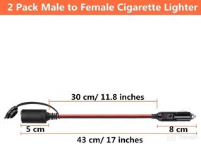 img 3 attached to Cigarette Lighter Extension Female Socket