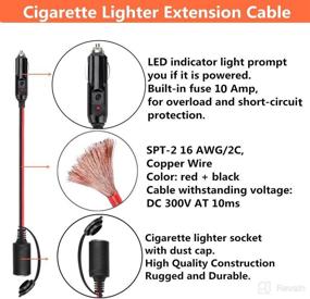 img 2 attached to Cigarette Lighter Extension Female Socket