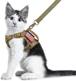 img 4 attached to Tactical Harness Adjustable Walking Control Cats