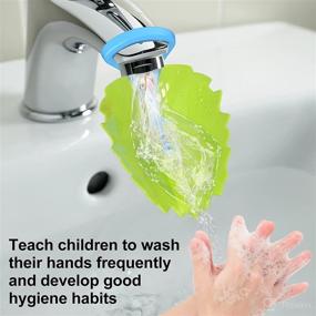 img 1 attached to 4 Pack Leaf Design Faucet Extender and Bath Spout Cover - Safe Hand Washing Solution for Toddlers and Babies