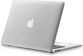 img 4 attached to Защитите свой MacBook Air 11 с жестким чехлом Kuzy Soft Touch — белый