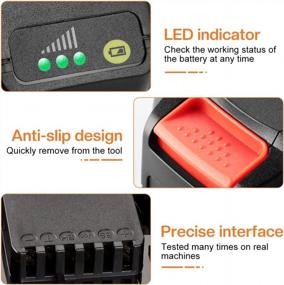 img 3 attached to Upgrade Your Worx Tools With Energup 20V Lithium Battery Replacement And Charger Kit