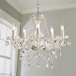 saint mossi modern contemporary elegant k9 crystal glass chandelier pendant ceiling lighting fixture - 5 lights logo