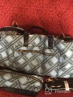 img 1 attached to Women'S Weekend Duffle Bag With Shoe Compartment And Toiletry Kit - Ideal For Overnight Getaways, Travel, And Mommy Hospital Bag For Labor And Delivery - Flight Approved review by Michael Langelius