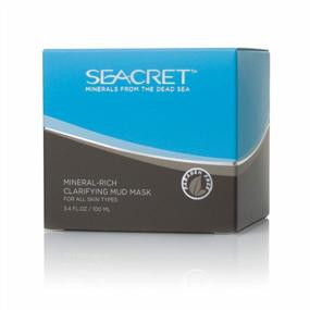 img 3 attached to SEACRET Dead Sea Mud Mask - Mineral Rich Clarifying Mud Mask For Healthy-Looking Skin With A Matte Finish, 3.4 FL.OZ