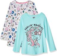 spotted zebra toddler long sleeve animals girls' clothing and tops, tees & blouses logo