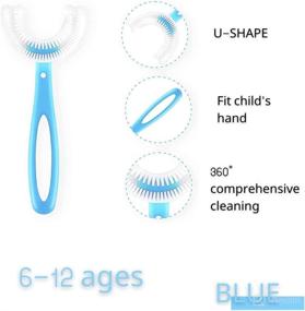 img 1 attached to 🦷 Kidszz U-Shaped Toothbrush Training: Safe and Food Grade for Kids' Dental Care