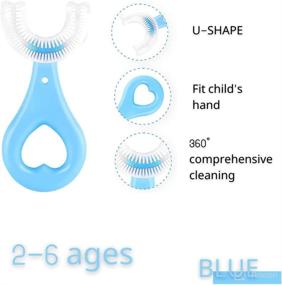 img 2 attached to 🦷 Kidszz U-Shaped Toothbrush Training: Safe and Food Grade for Kids' Dental Care