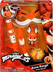 img 4 attached to Transform Into Miraculous Ladybug'S Rena Rouge With Playmates Toys Dress Up Set!