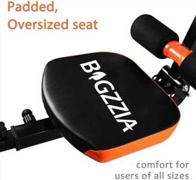 img 1 attached to Bigzzia Abdominal Trainer: Your Ultimate Fitness Crunch Machine With Core & Abs Rocket Exercise Chair, Level-Adjustable Bench, And Foam Roller Handles For Effective Workout Training