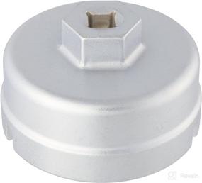 img 2 attached to STEELMAN 99461 Toyota & Lexus Oil Filter Wrench: Fits 4-Cylinder Housing, 64.5mm x 14 Flute