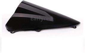 img 1 attached to Smoke Tinted Windscreen Windshield Suzuki Motorcycle & Powersports